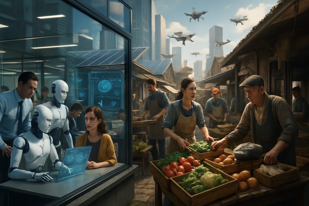 découvrez comment l'intelligence artificielle transforme le marché du travail, en modifiant les compétences requises, en automatisant des tâches et en créant de nouvelles opportunités d'emploi. analysez les enjeux et les perspectives d'avenir dans un monde professionnel en pleine évolution.