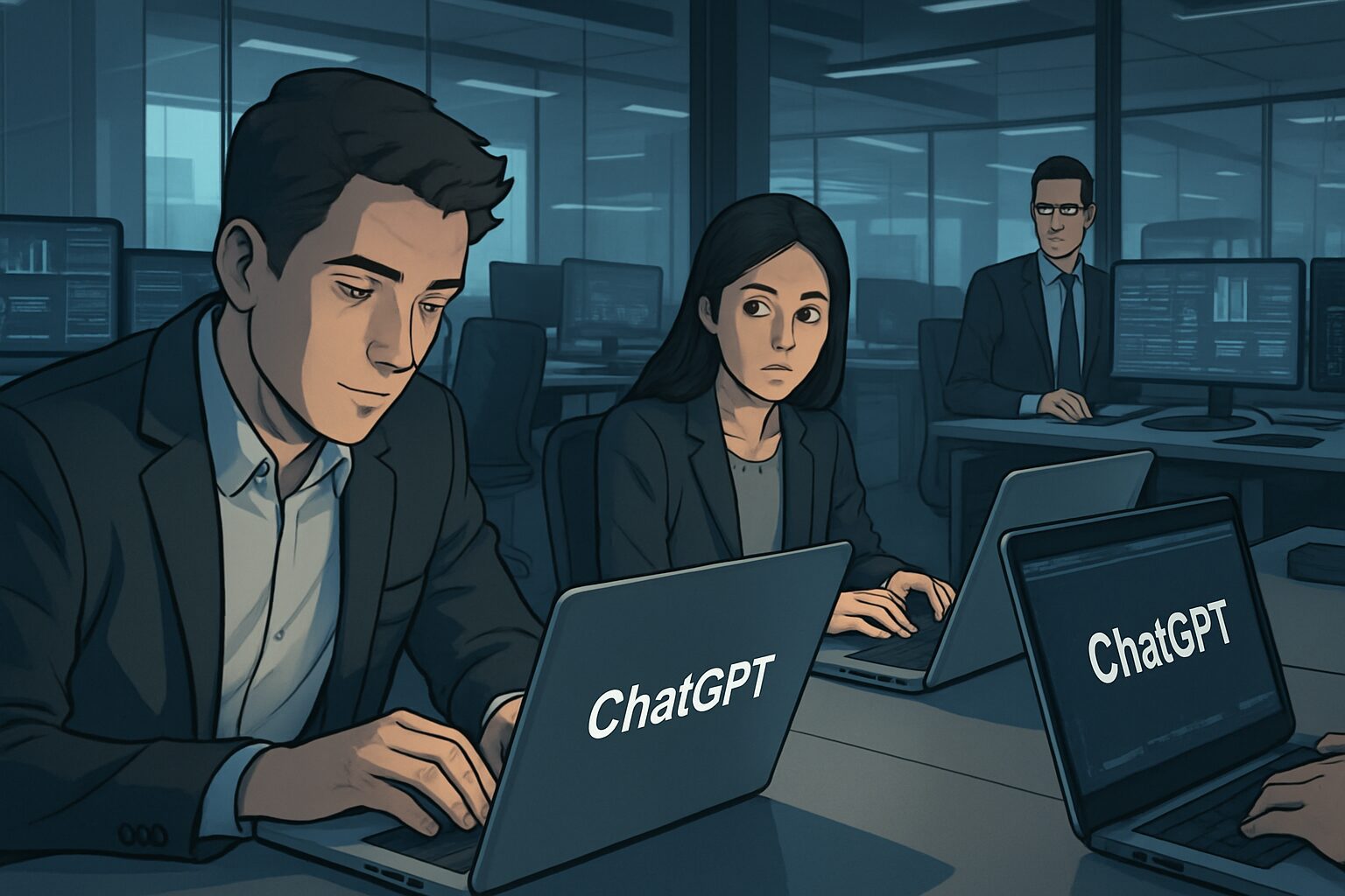 découvrez comment certains employés dissimulent leur utilisation de chatgpt et d'autres intelligences artificielles dans le milieu professionnel. cette enquête met en lumière les enjeux éthiques et les impacts sur la productivité au travail.