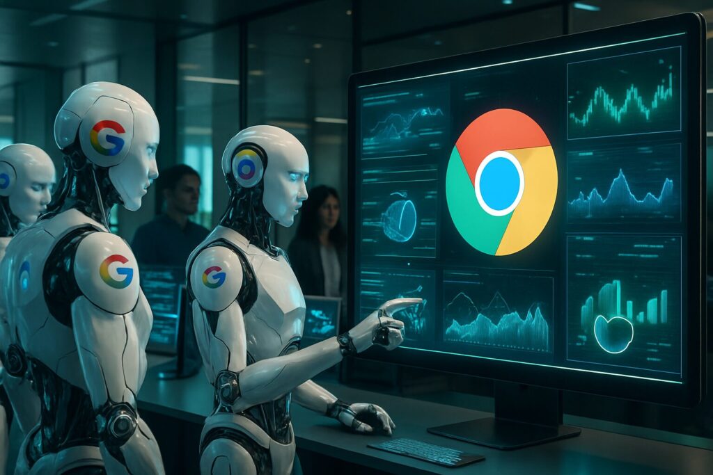 découvrez comment gemini dans chrome marque une avancée significative vers l'ère des agents autonomes de google, transformant nos expériences en ligne avec des technologies intelligentes et intuitives.