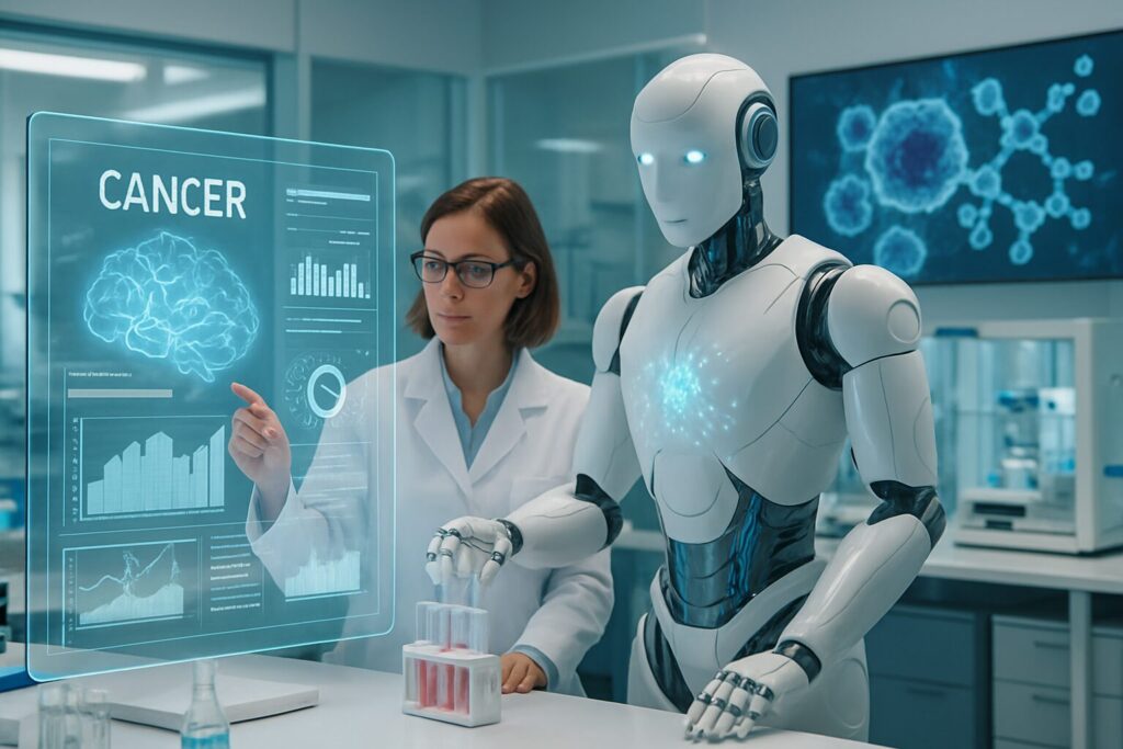 découvrez comment l'intelligence artificielle révolutionne la lutte contre le cancer. grâce à des technologies innovantes, elle aide les chercheurs et médecins à diagnostiquer plus rapidement, personnaliser les traitements et améliorer les chances de survie des patients. explorez les avancées prometteuses qui font de l'ia une alliée incontournable dans la bataille contre cette maladie.