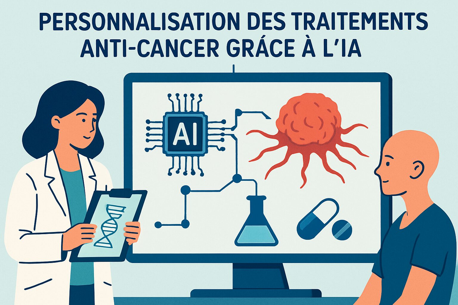 découvrez comment l'intelligence artificielle révolutionne le secteur de la santé en devenant une alliée précieuse dans la lutte contre le cancer. explorez les avancées technologiques qui améliorent le diagnostic, le traitement et la recherche sur cette maladie redoutable.