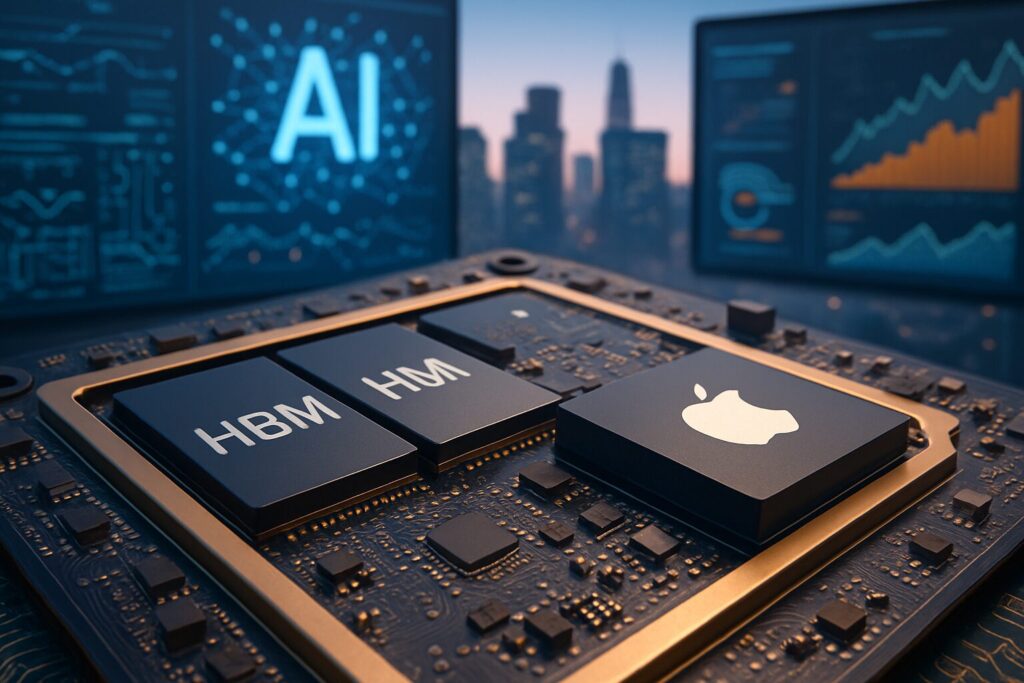 découvrez comment la mémoire hbm d'apple révolutionne les performances de ses appareils et renforce sa position de leader sur le marché de l'intelligence artificielle. un atout stratégique pour une domination technologique.
