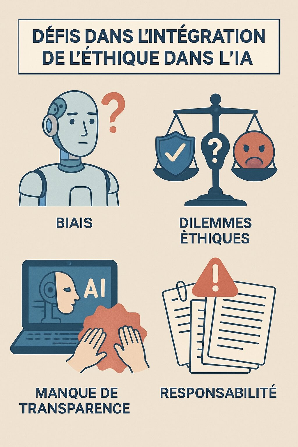 découvrez l'importance cruciale de l'éthique dans le développement des technologies d'intelligence artificielle. nos guides détaillés explorent les enjeux moraux, les bonnes pratiques et les impacts sociétaux liés à l'ia pour garantir un futur responsable et respectueux.