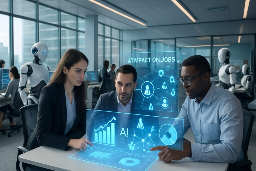découvrez notre guide complet sur l'impact de l'intelligence artificielle sur l'emploi. explorez les tendances, les défis et les opportunités que l'ia crée sur le marché du travail d'aujourd'hui et de demain.
