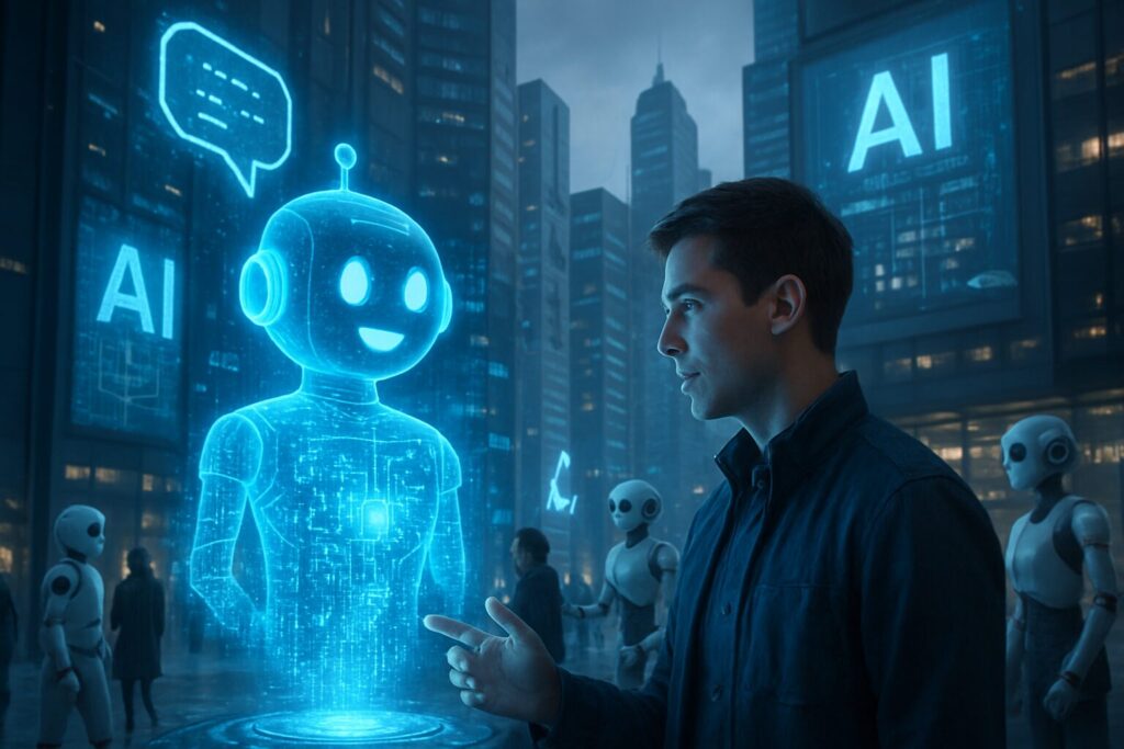 découvrez comment l'ère de l'intelligence artificielle révolutionne notre quotidien à travers les chatbots. explorez leurs implications sur la communication, le service client et l'automatisation, et comprenez les défis éthiques et sociaux qui en découlent.