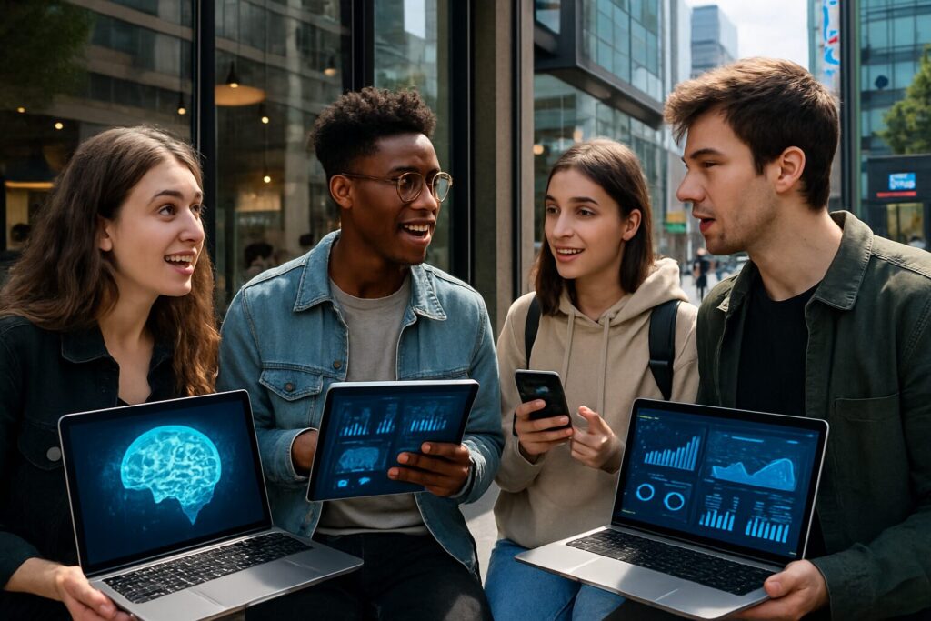 découvrez comment 15 % des jeunes de moins de 25 ans utilisent l'intelligence artificielle comme source d'information, selon un rapport récent. analyse des tendances et implications pour la consommation d'information chez les jeunes.