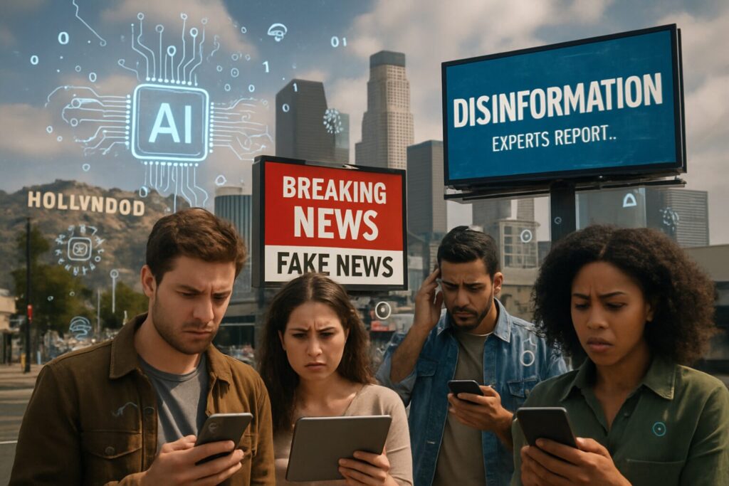 découvrez comment l'intelligence artificielle façonne la réalité à los angeles et influence la désinformation. plongez au cœur du débat entre vérité et mensonge dans un monde numérique en constante évolution.
