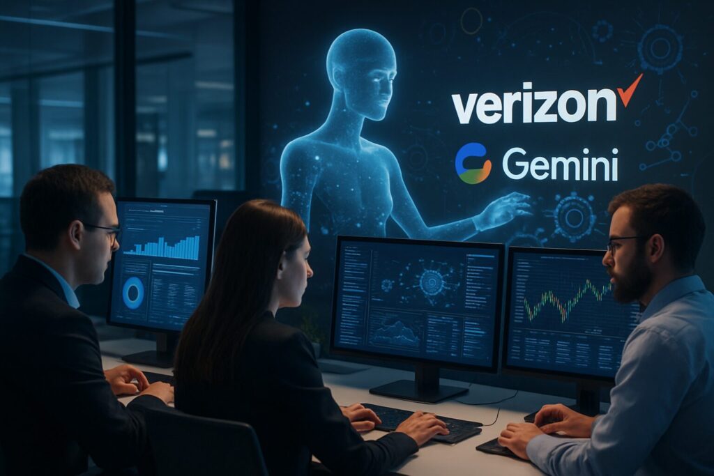 découvrez comment verizon utilise l'ia gemini de google pour offrir des solutions innovantes et efficaces, permettant de résoudre les défis complexes rencontrés par ses clients. une avancée technologique au service de l'excellence client.
