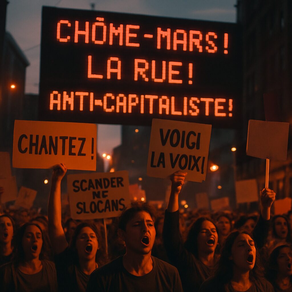 découvrez comment une intelligence artificielle a créé un chant de protestation aux vers remarquablement subversifs. plongez dans une réflexion surprenante sur l'art et la résistance à travers des mots qui dérangent et inspirent.