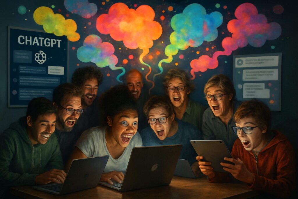 découvrez comment l'engouement pour chatgpt suscite une passion démesurée, entraînant des délires fascinants et parfois extrêmes. explorez les réactions des utilisateurs et l'impact de cette technologie innovante sur notre quotidien.