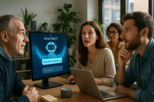 découvrez un chatbot d'intelligence artificielle capable de répondre à vos questions de manière stimulante. plongez dans un tourbillon de réflexion avec des réponses captivantes qui enrichissent votre curiosité et éveillent votre esprit.