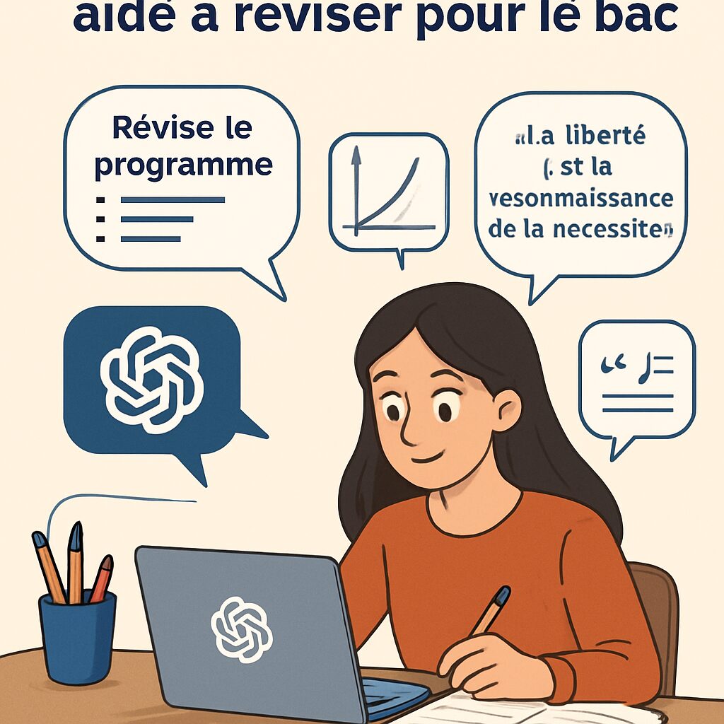 découvrez comment chatgpt peut devenir votre partenaire idéal pour maximiser vos révisions avant le bac. cet outil inattendu vous aide à clarifier vos idées, optimiser votre temps et booster votre confiance grâce à des conseils personnalisés et des exercices interactifs. préparez-vous efficacement pour le grand oral et faites la différence le jour j !