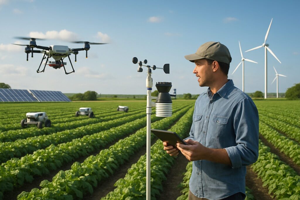 découvrez nos guides détaillés sur l'application de l'intelligence artificielle dans l'agriculture. apprenez comment l'ia révolutionne la production agricole, optimise les rendements et facilite la gestion des ressources. explorez des solutions innovantes et les dernières tendances du secteur pour une agriculture durable et performante.