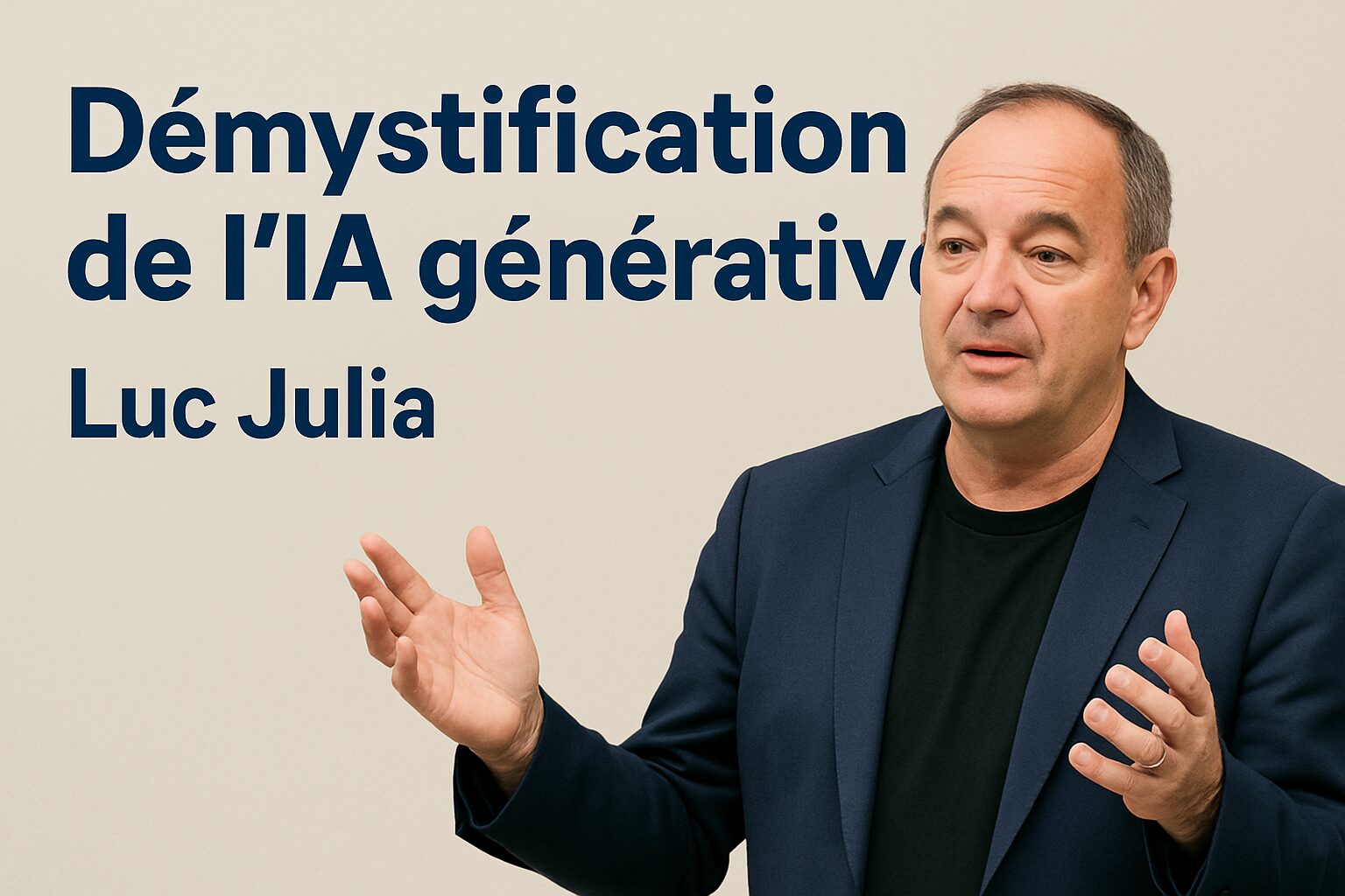 découvrez l'interview exclusive de luc julia, co-créateur de siri, qui démystifie l'intelligence artificielle. il affirme que l'ia façon terminator appartient à la science-fiction, offrant des perspectives éclairantes sur les avancées réelles de la technologie.