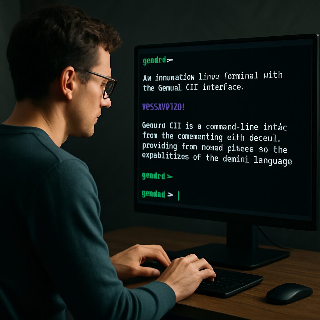 découvrez le terminal de gemini, un outil de productivité caché et gratuit qui transformera votre manière de travailler. explorez ses fonctionnalités uniques et maximisez votre efficacité au quotidien.