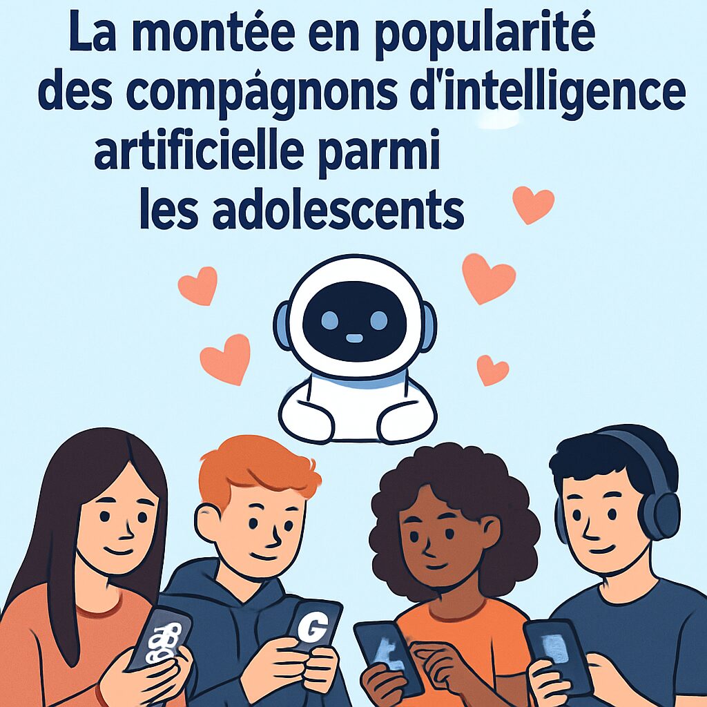 découvrez comment l'intelligence artificielle devient un compagnon troublant pour les adolescents. analyse des implications sociales et psychologiques de cette nouvelle présence dans leur vie quotidienne.