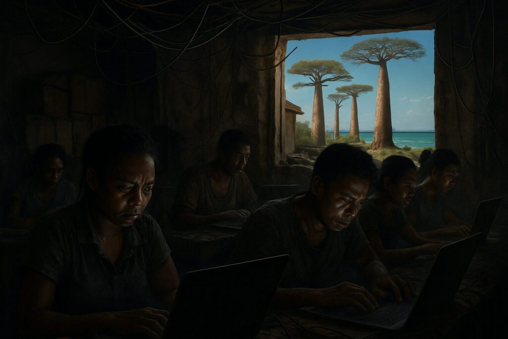 découvrez comment l'esclavage moderne affecte les travailleurs invisibles de l'intelligence artificielle à madagascar. plongez dans la réalité troublante de cette main-d'œuvre exploitée et explorez les enjeux éthiques liés à la technologie et aux droits humains.