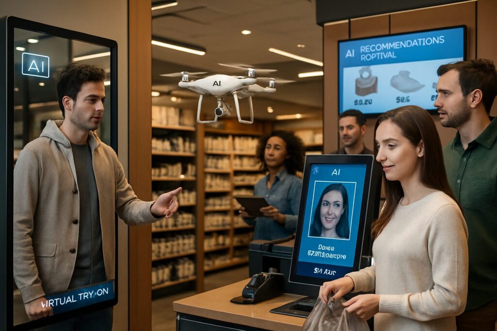 découvrez comment l'intelligence artificielle transforme le secteur du retail à travers 50 exemples concrets d'application. explorez les innovations, les tendances et les technologies qui révolutionnent l'expérience client et optimisent les performances commerciales.