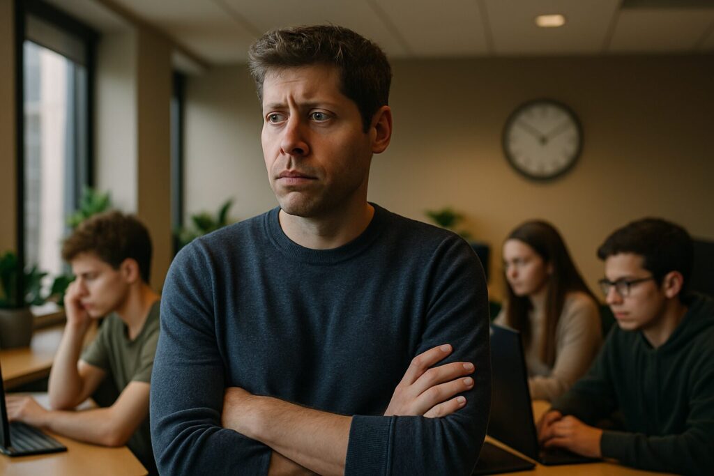 sam altman soulève des préoccupations sur la dépendance émotionnelle des jeunes envers chatgpt dans leurs prises de décision, mettant en lumière les risques potentiels de cette interaction excessive avec l'ia et son impact sur leur autonomie et leur bien-être. découvrez ses réflexions sur ce sujet crucial.