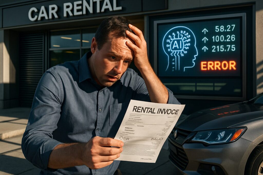découvrez l'incroyable histoire d'une location de voiture qui a mal tourné, entraînant une facture exorbitante due à une décision controversée de l'intelligence artificielle. une réflexion sur les dérives technologiques dans le secteur de la location.