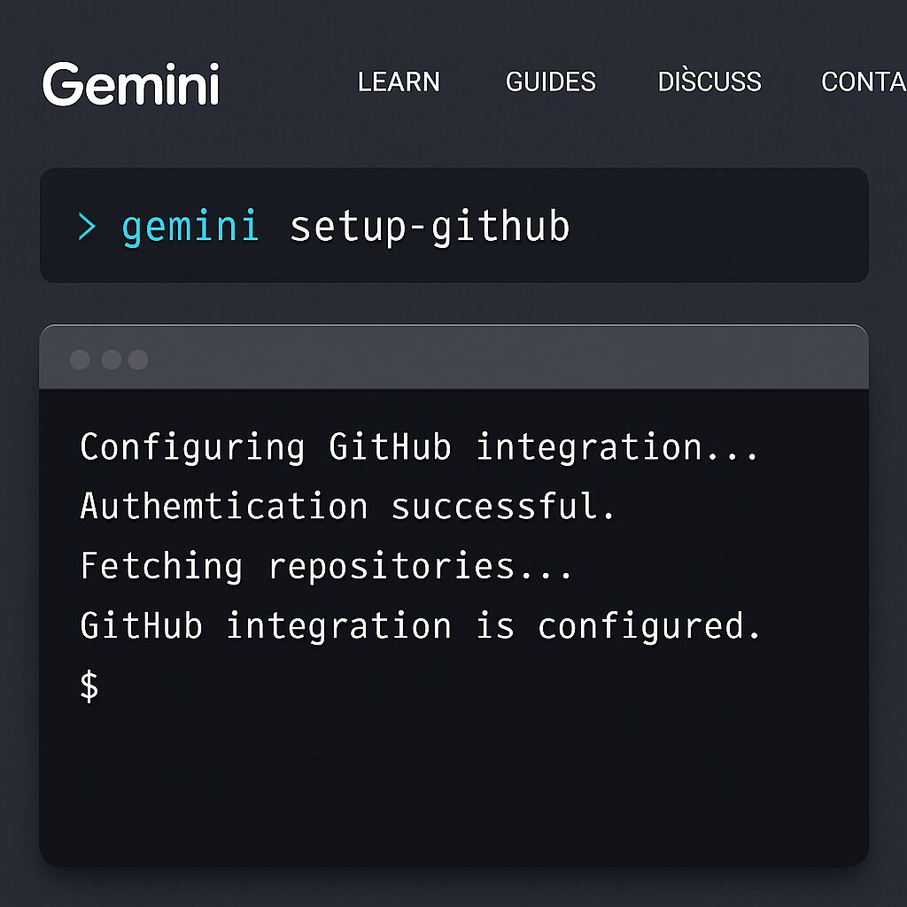 découvrez gemini cli, votre nouvel assistant de codage intelligent conçu pour optimiser vos actions github. simplifiez votre flux de travail de développement avec des fonctionnalités avancées et une interface conviviale.