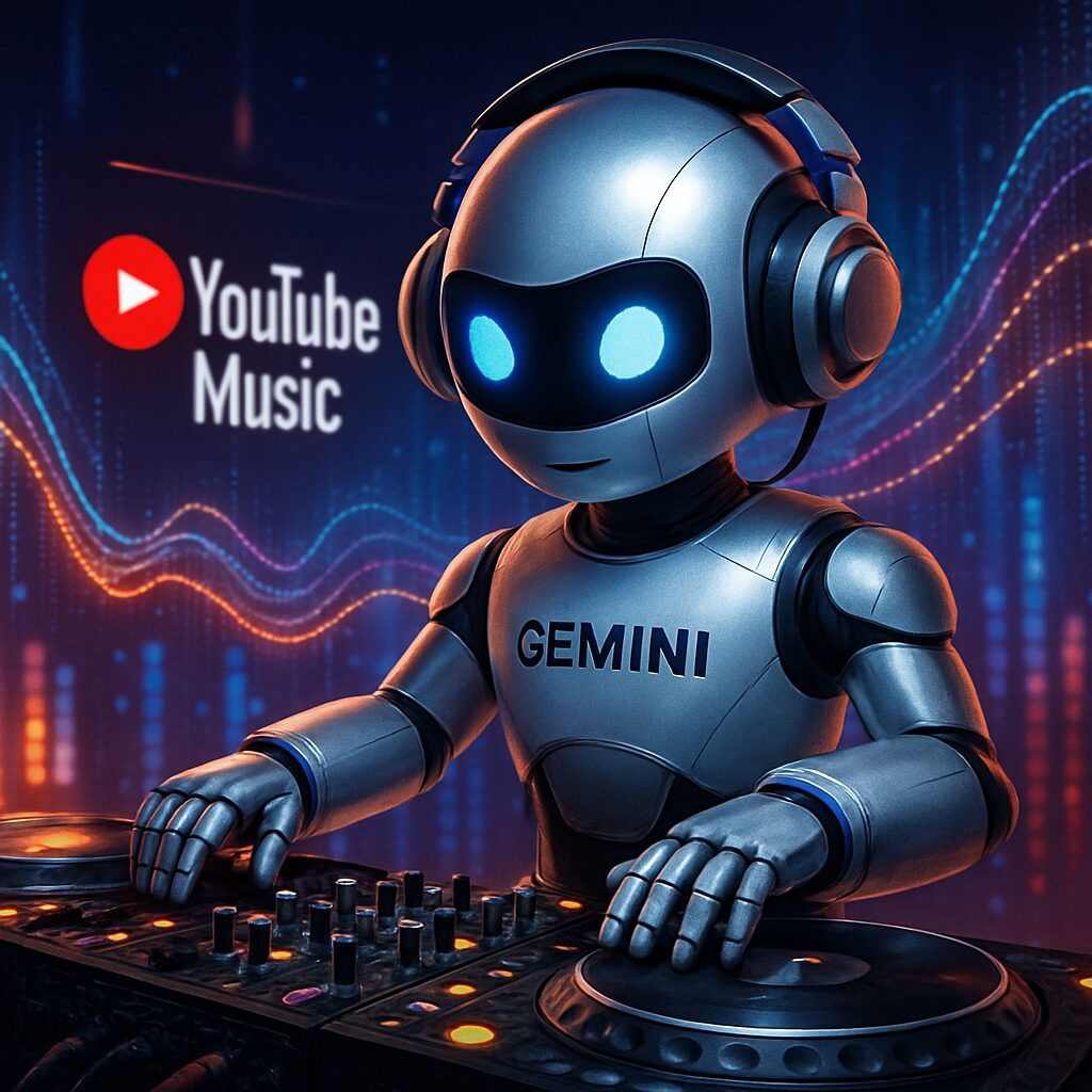 découvrez comment gemini peut transformer votre expérience musicale sur youtube music en devenant votre dj personnel. plongez dans un univers sonore unique et laissez-vous emporter par des playlists sur mesure, des mixes inédits et une ambiance parfaite pour toutes vos occasions.