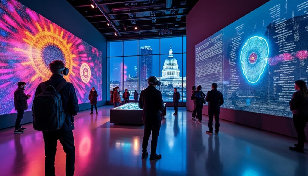 découvrez une exposition immersive au jeu de paume à paris, explorant l'univers fascinant de l'intelligence artificielle à travers œuvres innovantes, expériences interactives et découvertes surprenantes. un rendez-vous incontournable pour tous les passionnés de nouvelles technologies !