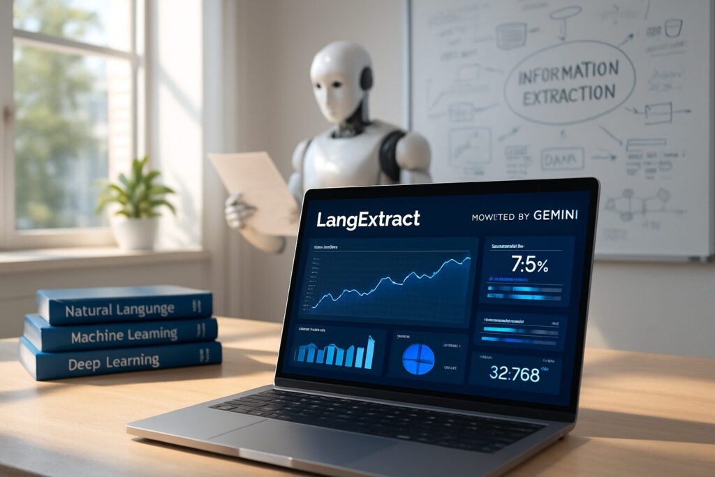 découvrez langextract, une bibliothèque innovante d'extraction d'informations, propulsée par gemini, qui facilite l'analyse de données et optimise vos projets d'intelligence artificielle.