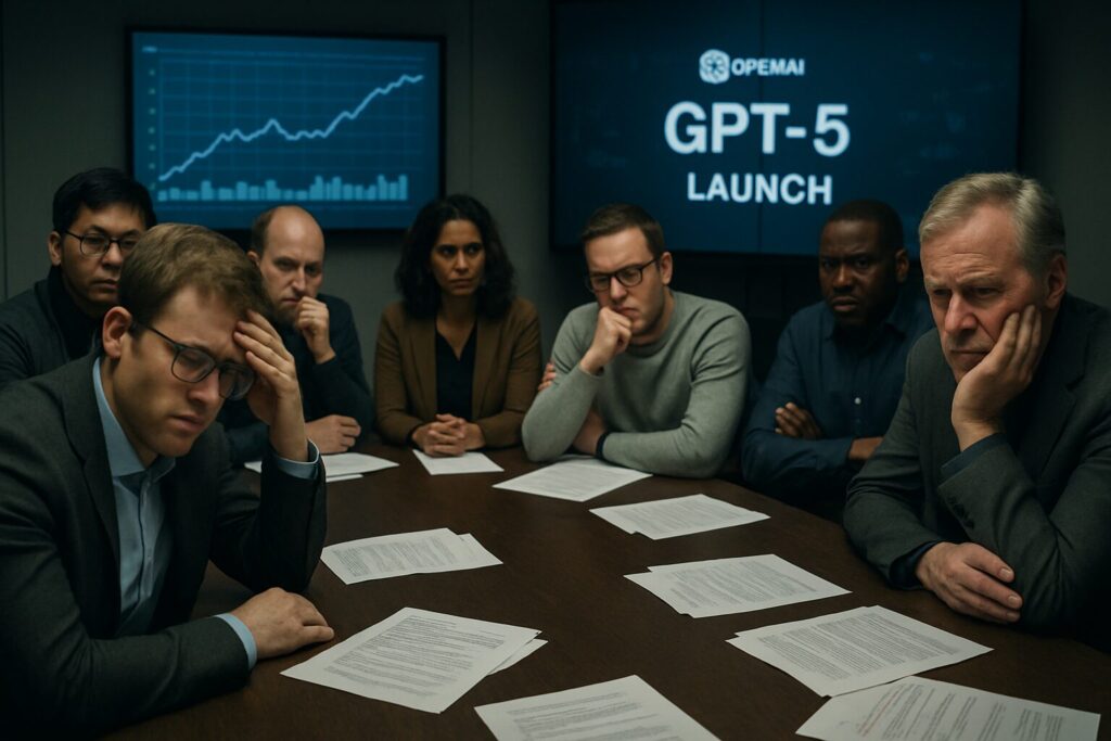 le lancement de gpt-5 par openai provoque des réactions négatives, de nombreux utilisateurs jugeant ses réponses plus froides et moins humaines que les versions précédentes.