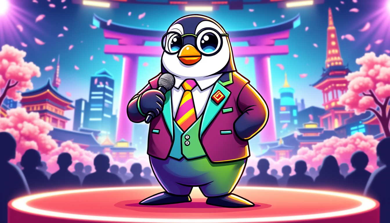 au japon, un parti politique innove en désignant un « pingouin virtuel » comme candidat à la direction pour sa prochaine campagne électorale, une démarche inédite mêlant technologie et politique.