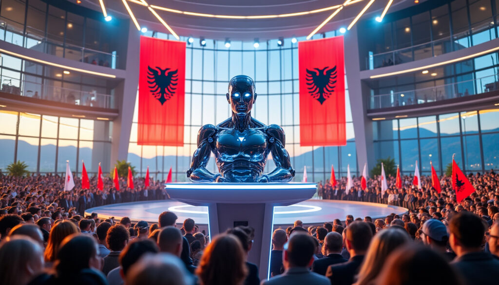 découvrez comment l'albanie marque l'histoire en inaugurant son premier ministre créé grâce à l'intelligence artificielle, une avancée inédite dans la gouvernance du pays.