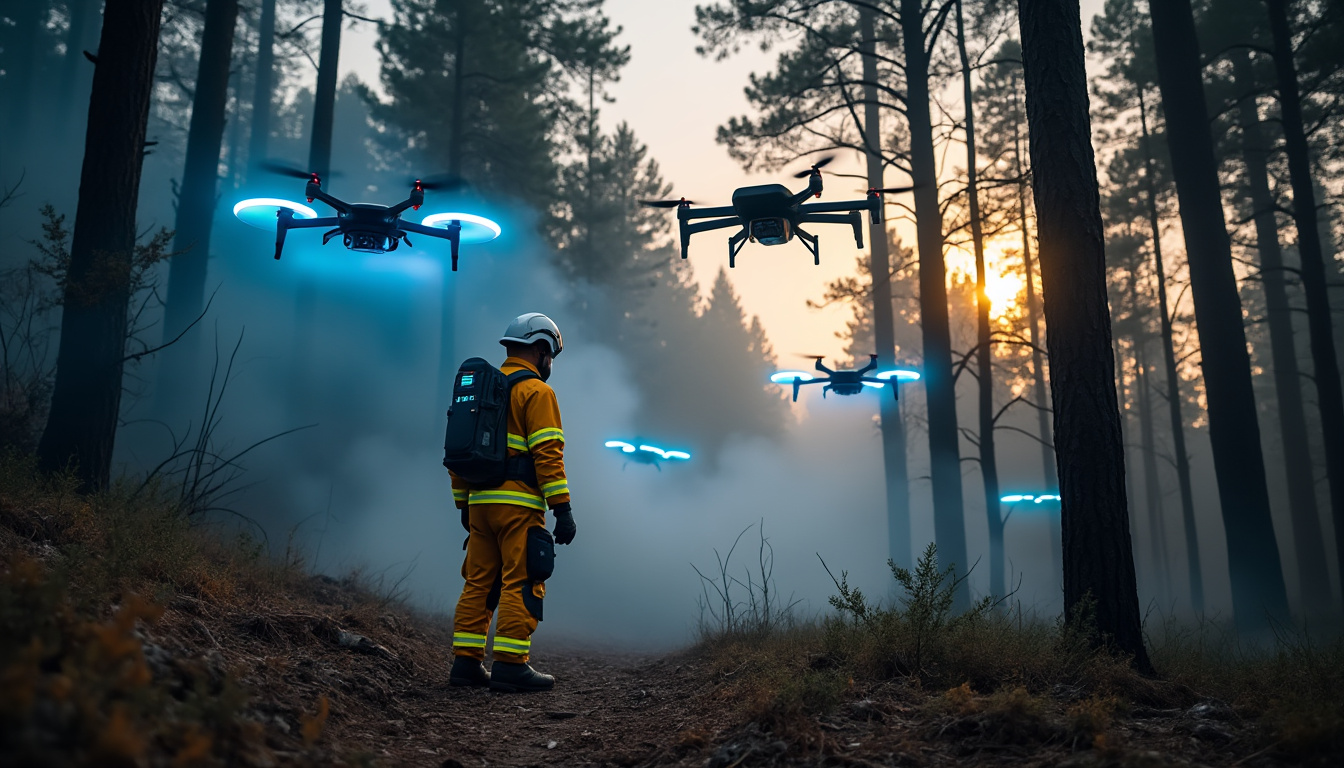 découvrez comment des caméras intelligentes dotées d'intelligence artificielle aident les pompiers à détecter rapidement les incendies de forêt et à renforcer la sécurité grâce à une technologie innovante.