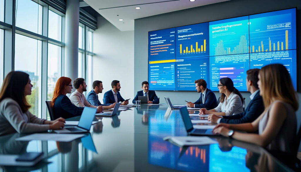 découvrez comment le groupe bpce met en place un nouvel accord sur l'emploi afin d'accompagner ses collaborateurs et relever les enjeux liés à l'intelligence artificielle générative dans le secteur bancaire.
