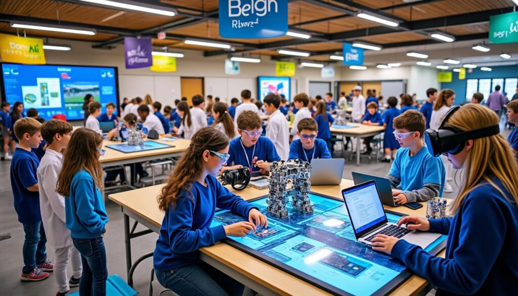 découvrez comment 229 collégiens de beaumont se sont initiés à l’intelligence artificielle et à des expériences scientifiques innovantes lors de la fête de la science. plongez dans un univers fascinant mêlant apprentissages et découvertes technologiques !