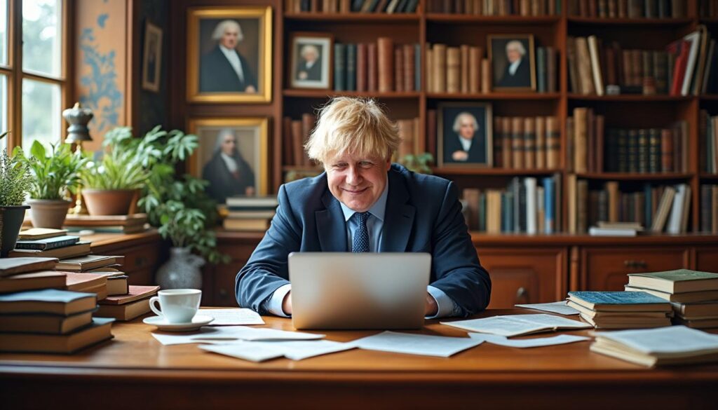découvrez comment boris johnson partage son enthousiasme pour chatgpt, révélant qu'il l'utilise lors de l'écriture de ses livres et qu'il apprécie particulièrement que l’ia le fasse paraître plus intelligent.