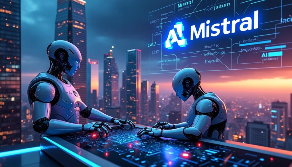 découvrez comment mistral adopte une stratégie innovante pour rivaliser avec les géants américains de l'intelligence artificielle. analyse des enjeux, atouts et ambitions de cette entreprise française face aux titans du secteur.
