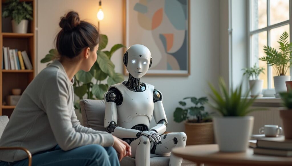 découvrez comment l’intelligence artificielle, avec chatgpt, s’invite dans le domaine du bien-être psychologique. cet article explore le potentiel et les limites de l’ia face aux méthodes des thérapeutes traditionnels pour accompagner la santé mentale.