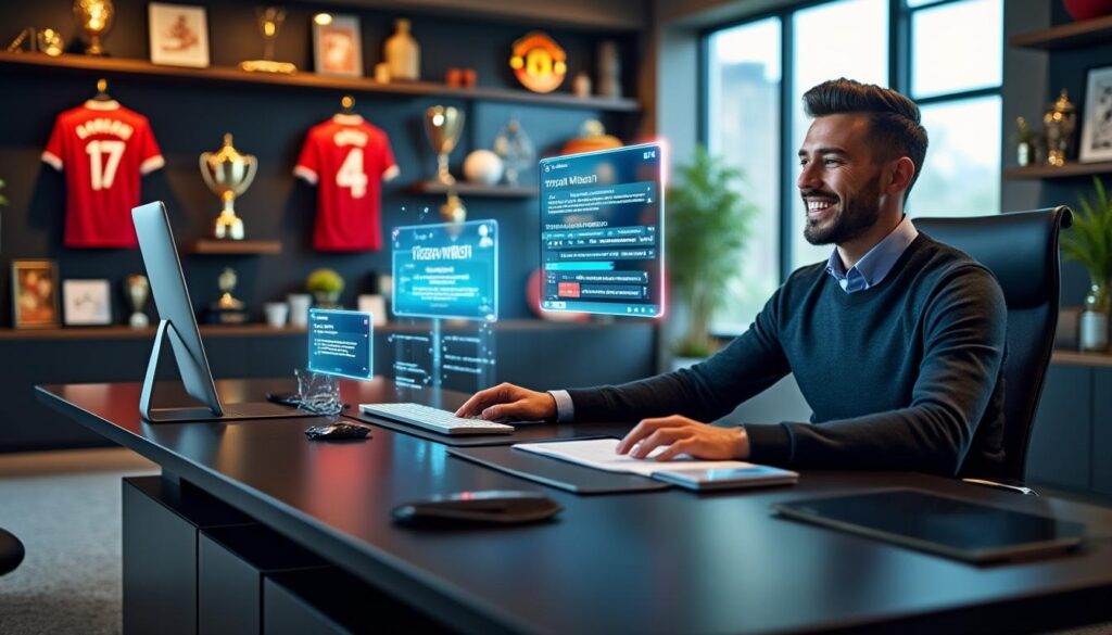 découvrez comment un ancien talent de manchester united utilise chatgpt pour optimiser et accélérer son transfert vers un nouveau club. une innovation technologique au service du mercato !