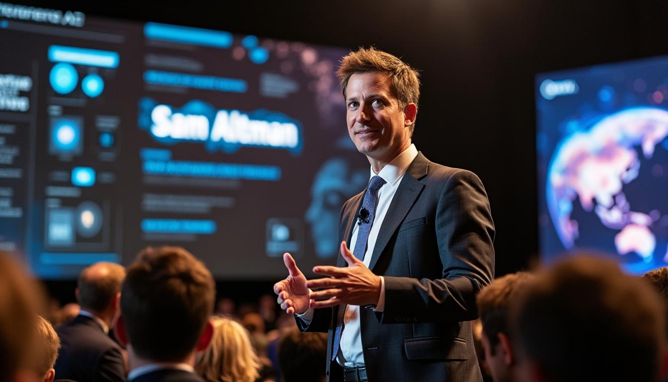 découvrez comment chatgpt et sam altman propulsent l'intelligence artificielle à une vitesse fulgurante, révolutionnant le futur de la technologie.