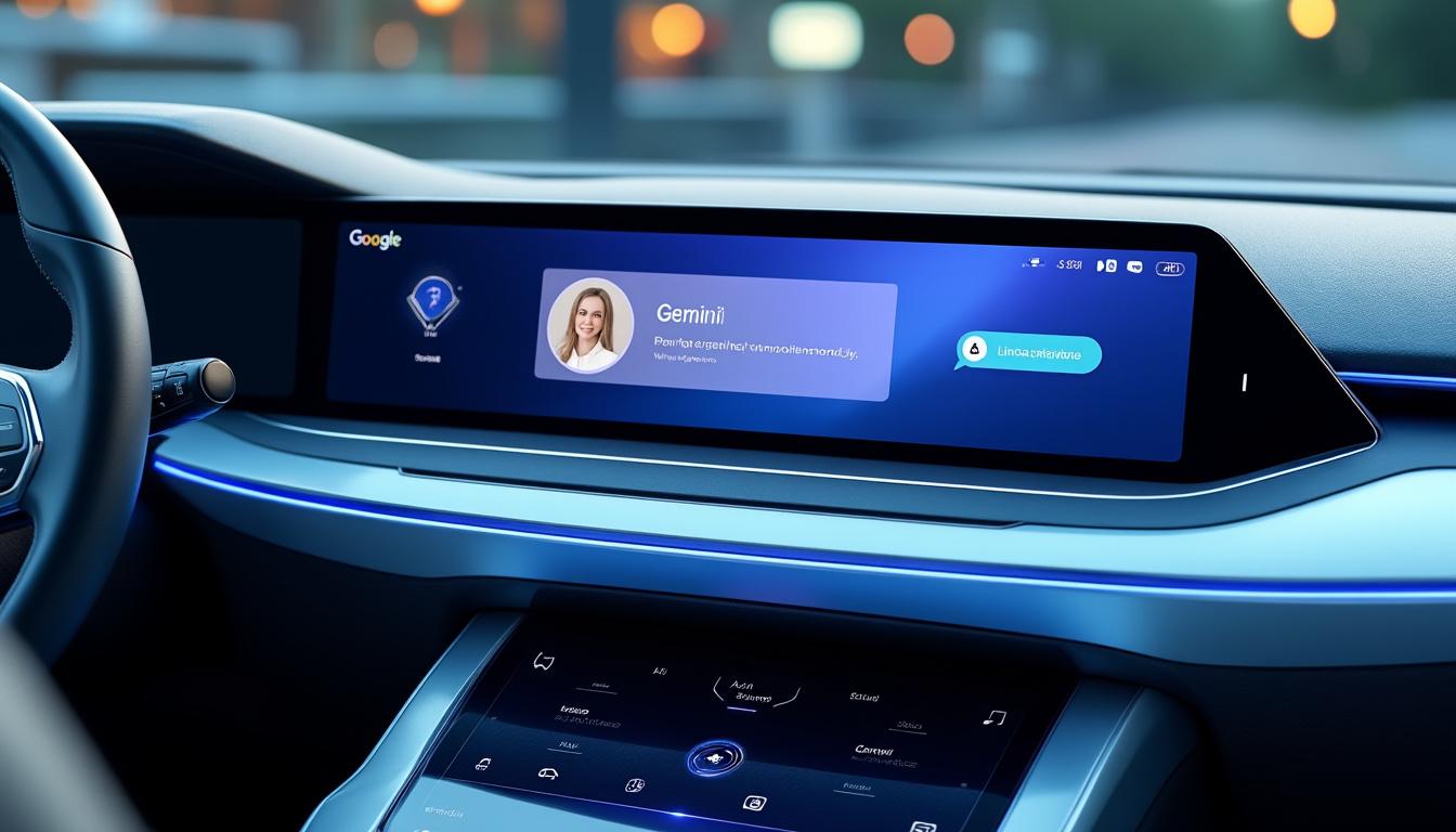 découvrez l'arrivée de gemini sur android auto avec le support live. explorez les nouvelles fonctionnalités et innovations en images pour une expérience enrichie au volant.