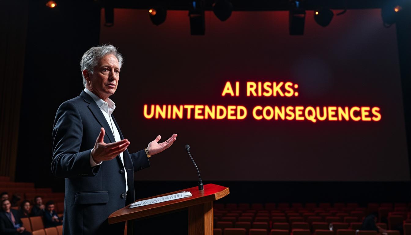 geoffrey hinton, pionnier de l'intelligence artificielle, met en garde contre le risque que l'ia dépasse son rôle d'outil pour devenir une entité autonome et notre héritière.
