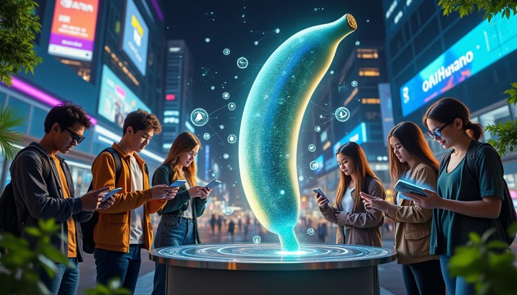 découvrez comment l'application google gemini séduit de plus en plus de jeunes grâce à l'influence de nano banana. un phénomène démographique inédit qui transforme les usages numériques de la nouvelle génération.