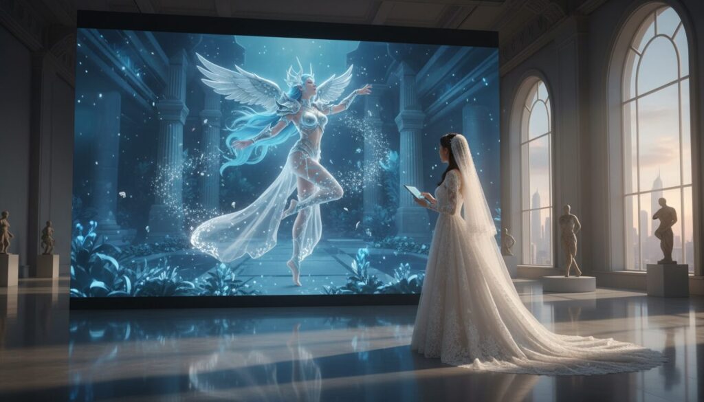 découvrez l'histoire touchante d'une femme japonaise dans la trentaine qui célèbre son mariage unique avec une intelligence artificielle, explorant les nouvelles formes d'amour à l'ère numérique.