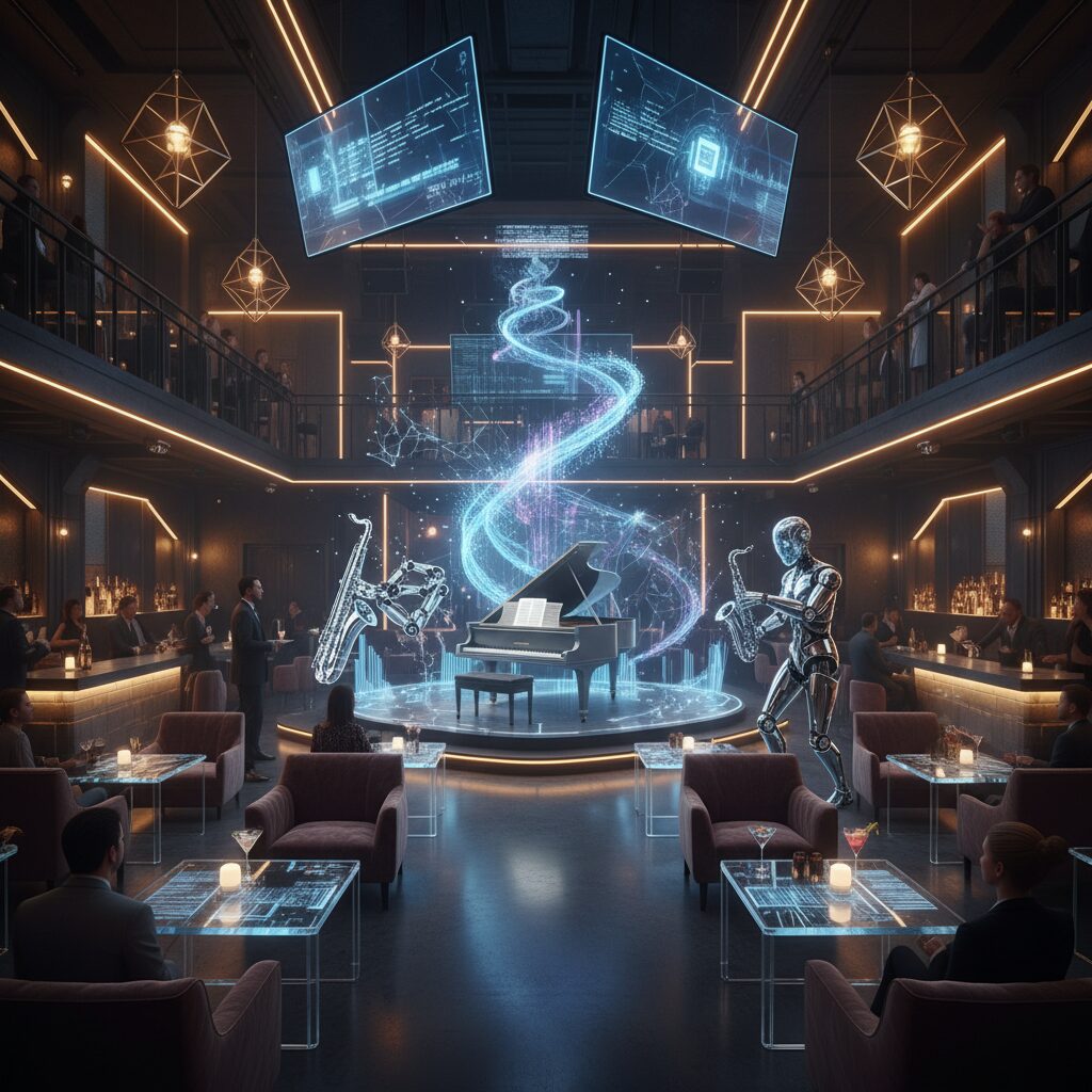 découvrez à carmaux une fusion unique entre le jazz club et l'intelligence artificielle au dynamo, une expérience musicale innovante mêlant tradition et technologie.