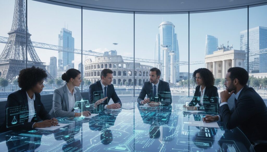 découvrez le cadre juridique européen de l'intelligence artificielle avec l'ai act, ses implications et ses règles pour un développement éthique et sécurisé de l'ia en europe.