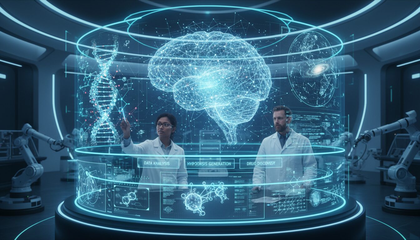 découvrez comment l'intelligence artificielle agit comme un catalyseur d'illusions et de découvertes, transformant la recherche scientifique et ouvrant de nouvelles perspectives.