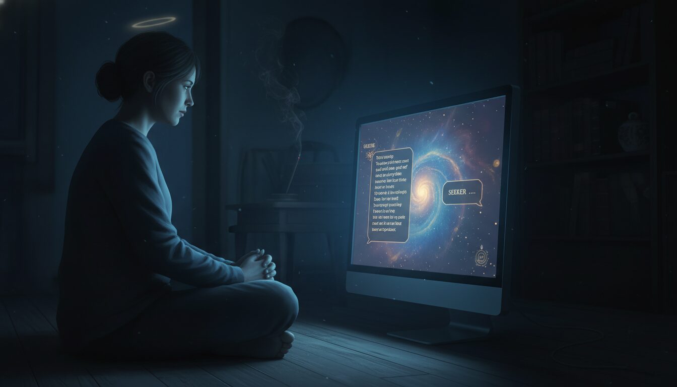 découvrez comment l'ia, notamment chatgpt, comble un vide spirituel chez de nombreuses personnes et questionnez la véritable place de cette technologie dans notre adoration, avec l'analyse de brigid delaney.