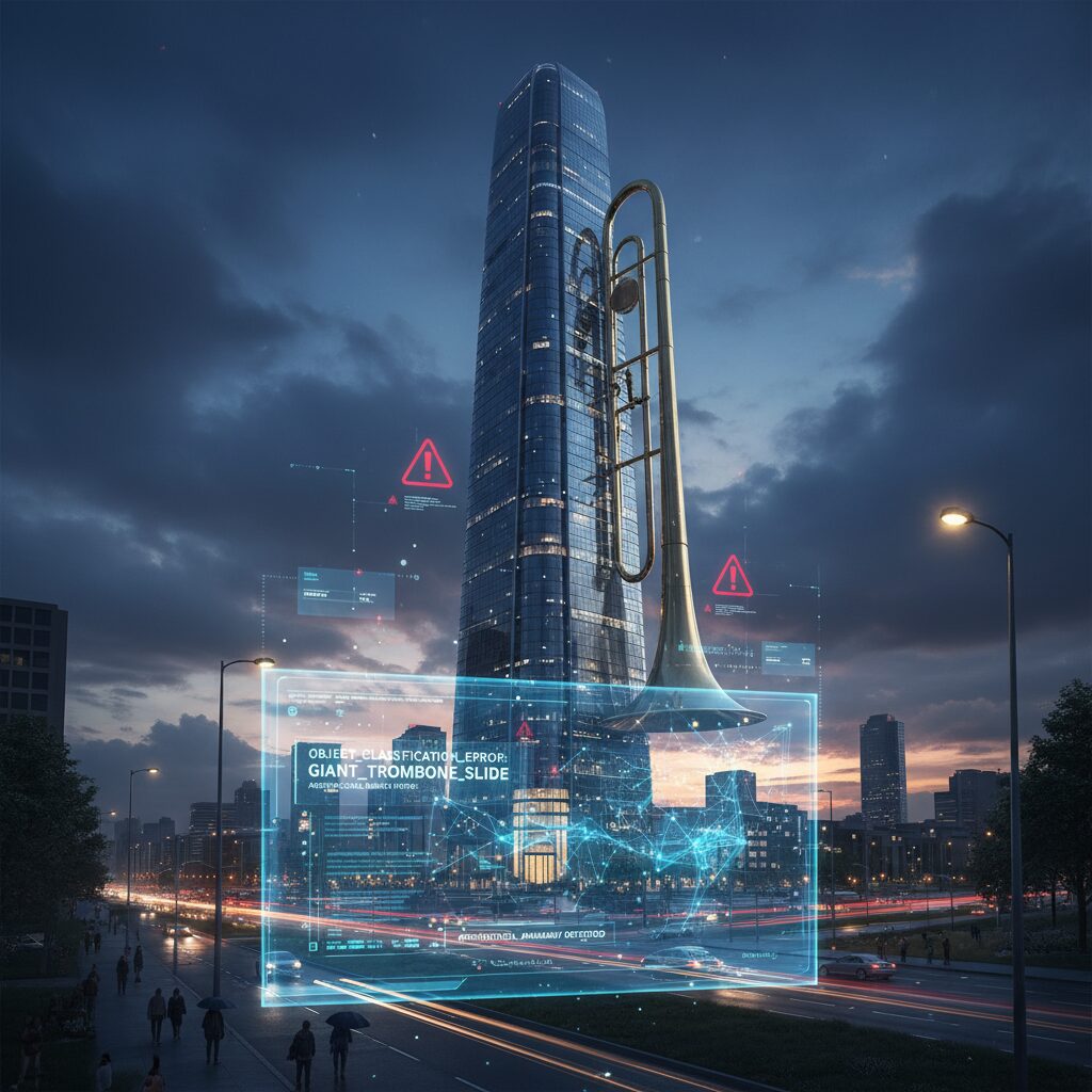 découvrez l'incroyable histoire où l'intelligence artificielle confond un gratte-ciel avec un trombone à coulisse, illustrant les dérapages surprenants de l'ia en plein développement.