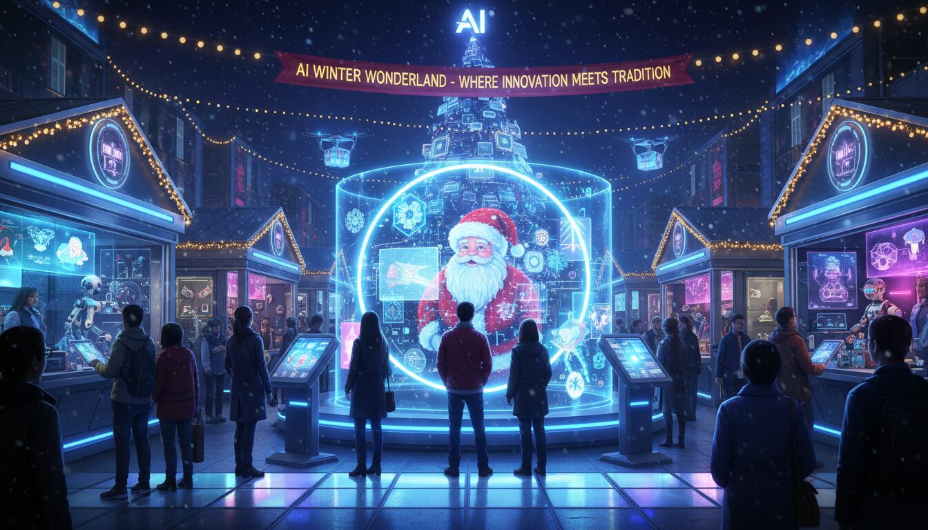 découvrez la photo de noël générée par gemini dévoilée par sundar pichai, pdg de google, et la réaction d'elon musk à cette innovation technologique.