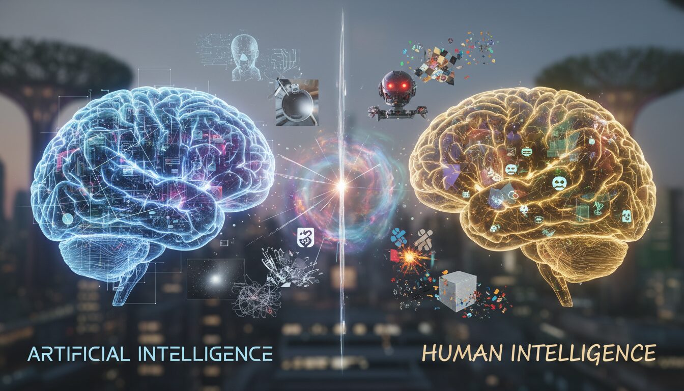 découvrez pourquoi les intelligences artificielles pourraient surestimer notre intelligence et explorez l'idée qu'elles pourraient elles-mêmes s'égarer dans leur compréhension du monde humain.